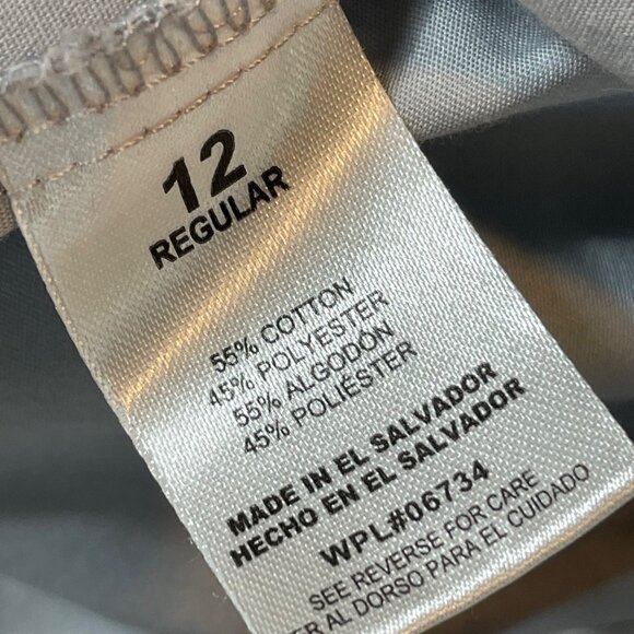 Nautica Boys' Size 12 Gray Poplin Button-Down Shirt - Picture 5 of 8